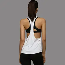 Женская Повседневная однотонная с круглым вырезом без рукавов Racerback Pullover летняя кружевная Йога свободная Спортивная майка обычные Топы