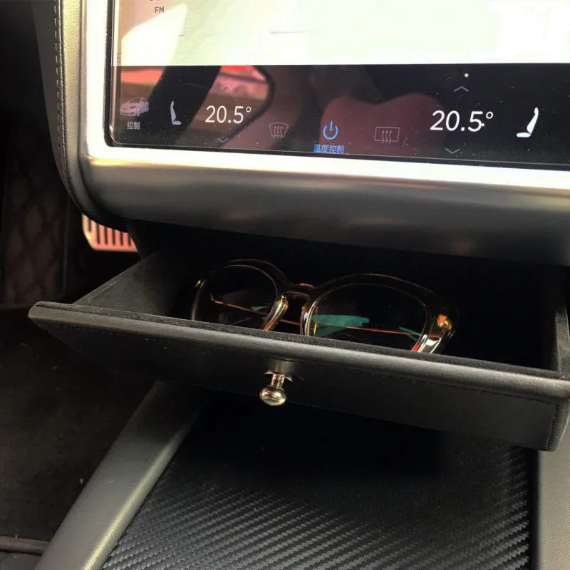 

Center Console Storage Drawer Box Tray Cubby fits Tesla Model X Model S Container Store Content Box Interior Auto Accessories