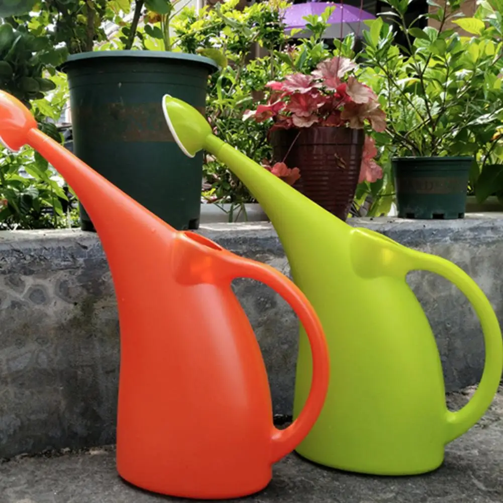 

Large Capacity Plastic Long Spout Kettle Tool Garden Elegant Flower Plants Watering Cans Sprinkler Can Pot Container Holder