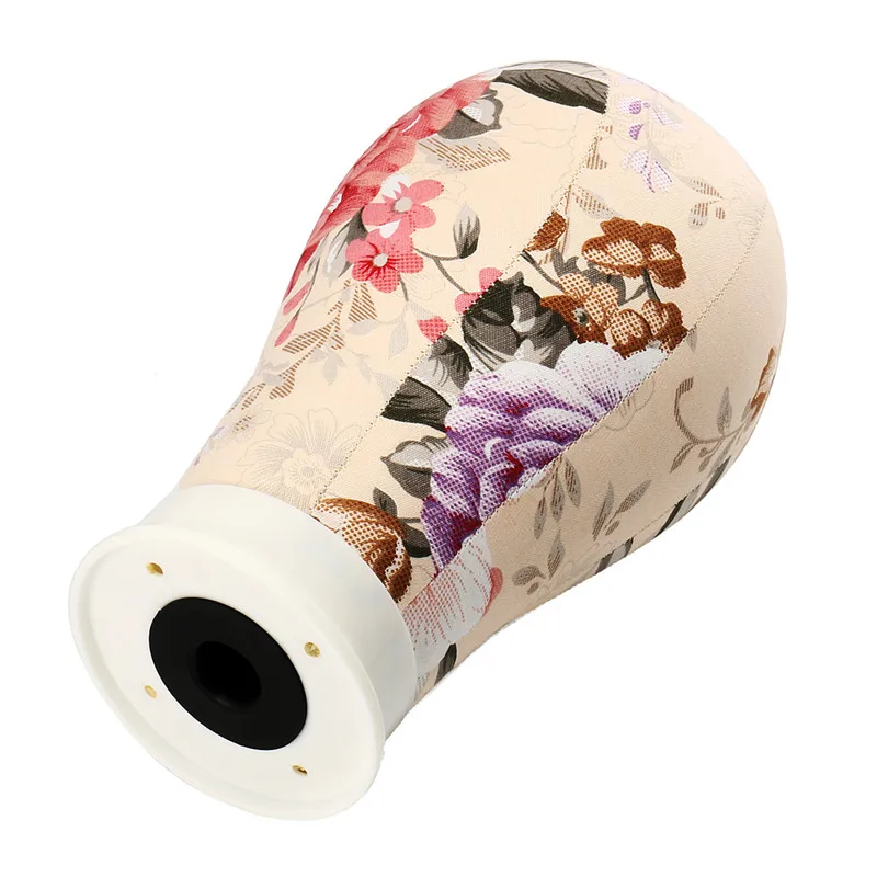 Kaufen 22 zoll Leinwand Kork Block Puppe Mannequin Kopf Modell Für Haar Verlängerung Toupet Spitze Perücke Machen Styling Kappe Display ständer