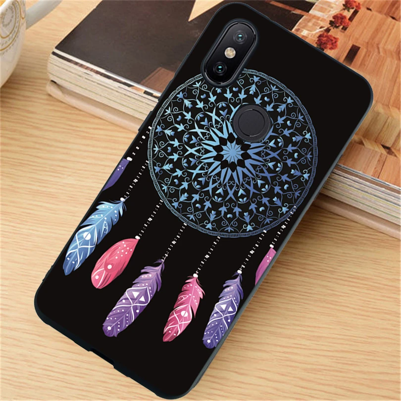 

Soft TPU Phone Cases For Xiaomi Mi 8 A1 A2 5X 6X Case Silicone Painted Slim Water Resistant Back Misty Forest Phone Cover Lenn