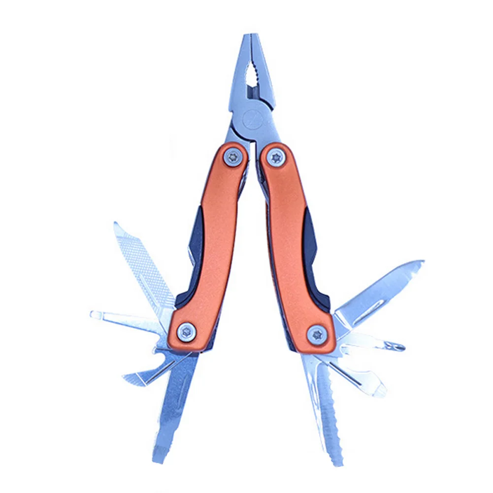 

Foldable Knife Survival Equipment Camping Pliers Multifunctional Hand Tools Stainless Steel Opener Combination Screwdriver #1114