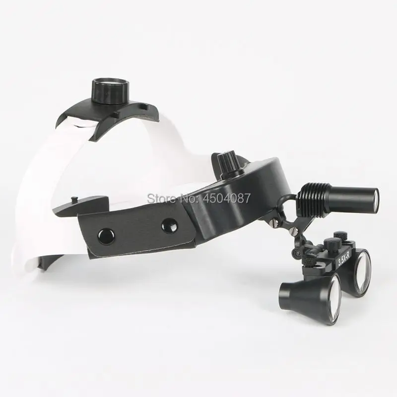 

2.5X Medical Loupe Binocular Magnifier+Wireless LED Medical Headlight Headlamp Dental Surgical Medical Headlamp USB Recharging