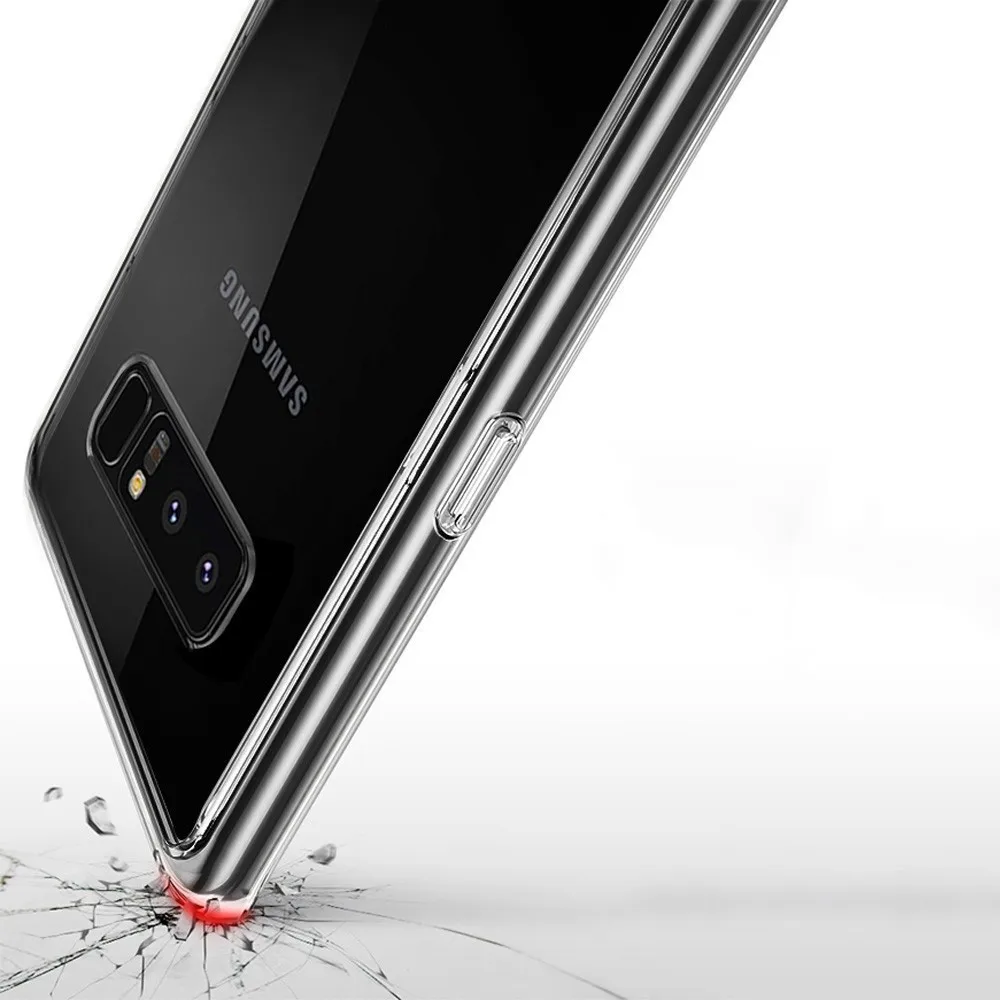 Для Samsung Note 9 8 5 4 3 III TPU PC Чехлы Премиум мягкий чехол для телефона полная посадка