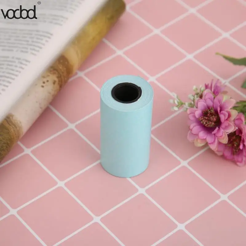 

3 Rolls Thermal Fax Paper Photo Printing Paperang Sticker Paper Adhesive Photo Paper 57mm for Mini Pocket Photo Printer Paperang