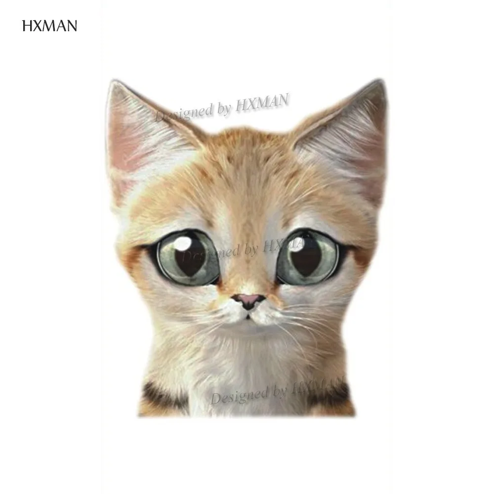 HXMAN 12 шт./лот временные тату наклейки для кошек животных женщин модные боди арт