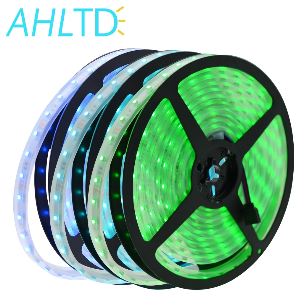 

New arrival RGB LED Strip 3535 IP20/IP67 RGB Color Changeable DC12V Flexible LED Light 60LED/m 5m/lot