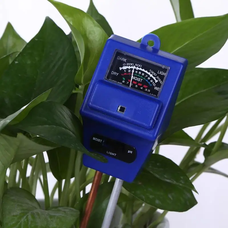 

3 in 1 PH Meter Soil Water Moisture light Tester Digital Analyzer Test Detector for Garden Plant Flower Hydroponic Garden Tools