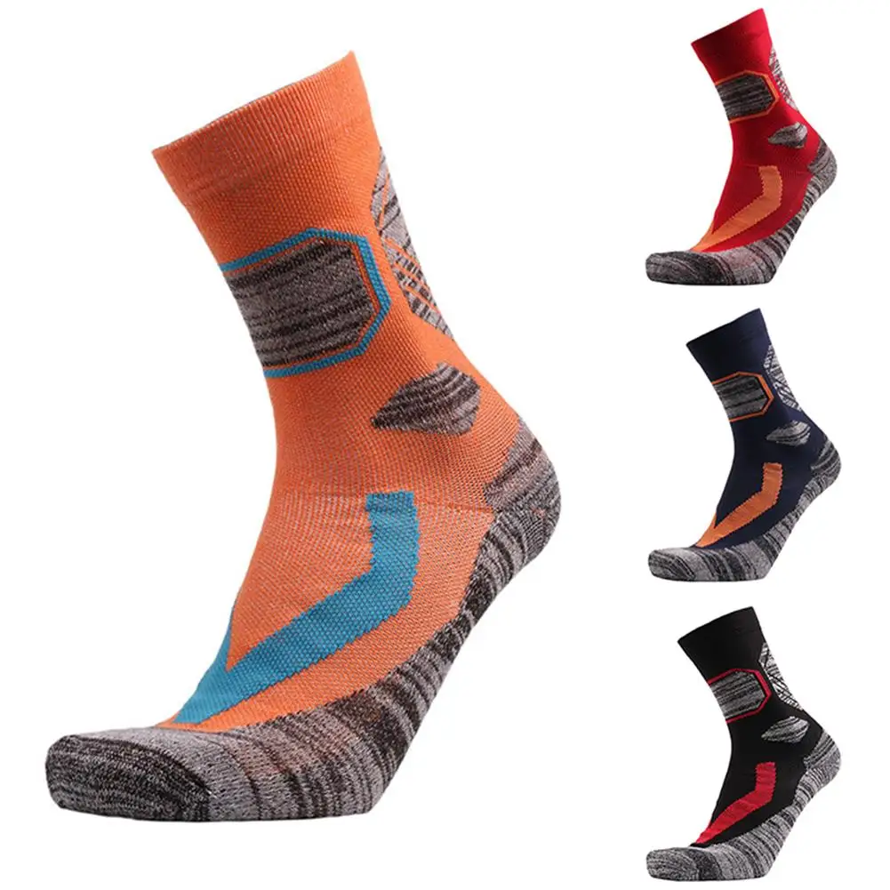 جديد تشغيل التزلج الدراجات الرياضة في الهواء الطلق الرجال النساء تنفس أنبوب جوارب ناعمة جديد تشغيل التزلج الدراجات الرياضة في الهواء الطلق الرجال النساء تنفس أنبوب جوارب ناعمة