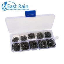 East Rain 500 шт./лот 3#-12# Крючки осьминог серии из высокоуглеродистой стали крючок с колючей рукояткой крючок рыболовный крючок рыболовные снасти
