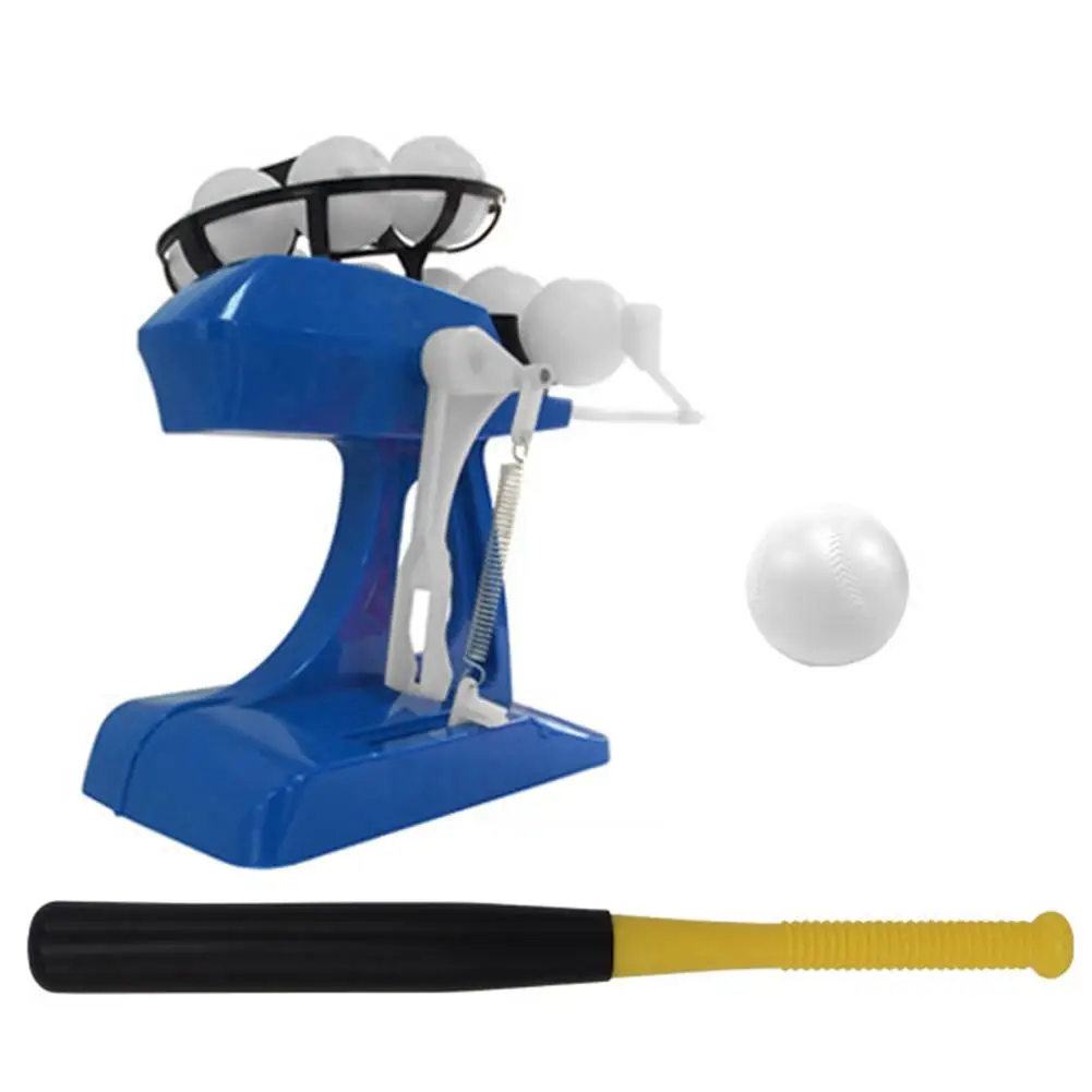 Electronic Baseball Pitching Machine Height Adjustable Ball Pitches Every 8 Seconds Automatic Serving For Children Exercise Electronic Baseball Pitching Machine Height Adjustable Ball Pitches Every 8 Seconds Automatic Serving For Children Exercise
