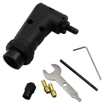 

New Right Angle Driver Converter Rotary Tool 90 Degree Attachment for Dremel Abrasive Woodworking Accessories