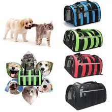 Портативный дышащий ПЭТ щенок для кошек и собак, для путешествий переноска дом контейнер-переноска Tote