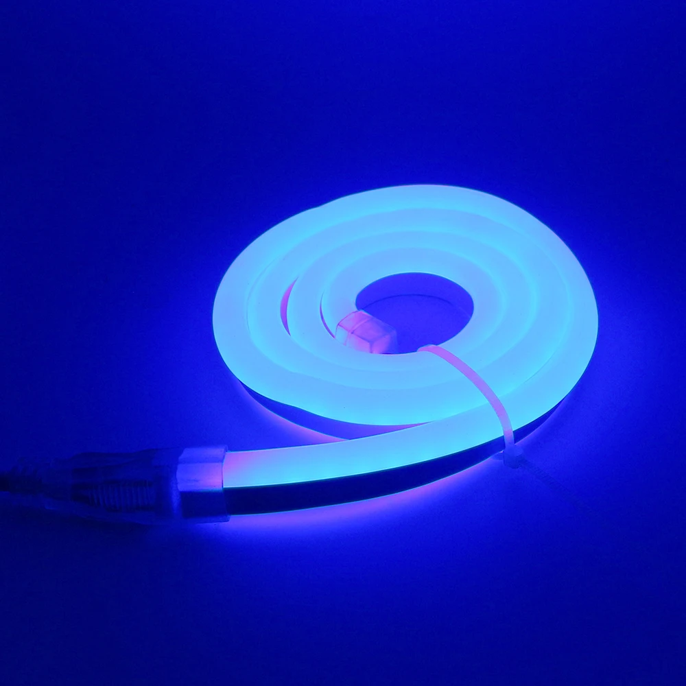 #Best 220V 2835 Neon led strip light flexible string 120led M Fairy lighting IP68 Waterproof with EU plug,Outdoor decoration 45