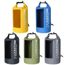 10L прозрачный рюкзак Открытый водостойкий Регулируемый дрейфующий Кемпинг Сумка Дорожный комплект 4 цвета