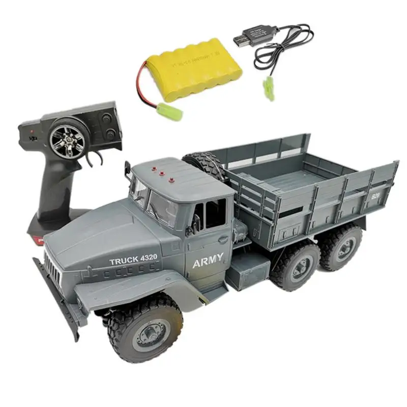 

WPL 1:16 Soviet Ural Military Remote Control Truck Children Toy Car Army Truck Electric Remote Car Kids Birthday Christmas Gift
