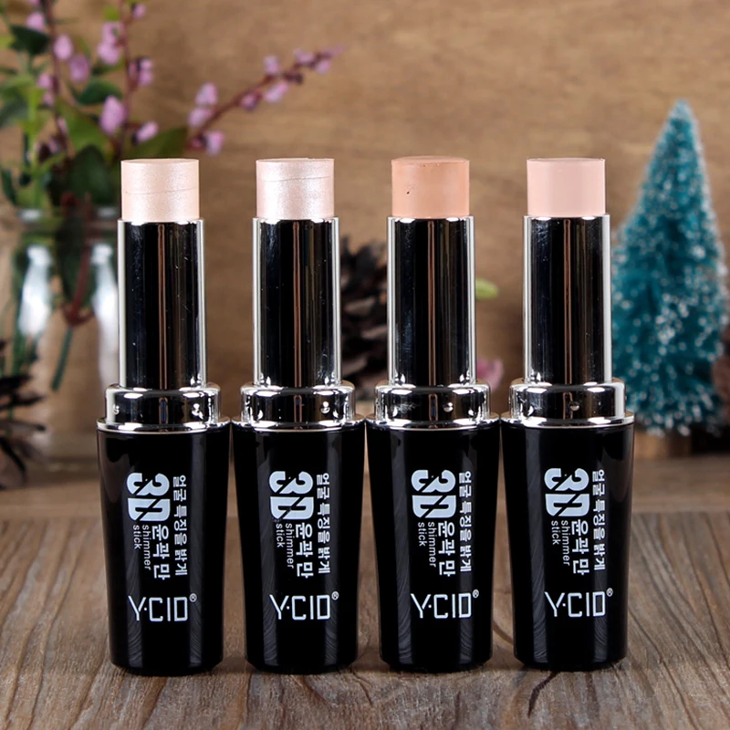 

New multi-function 3D Highlighter Stick Dark Eye Circle Cover Makeup Shimmer Creamy Highlighter Waterproof Concealer M02022