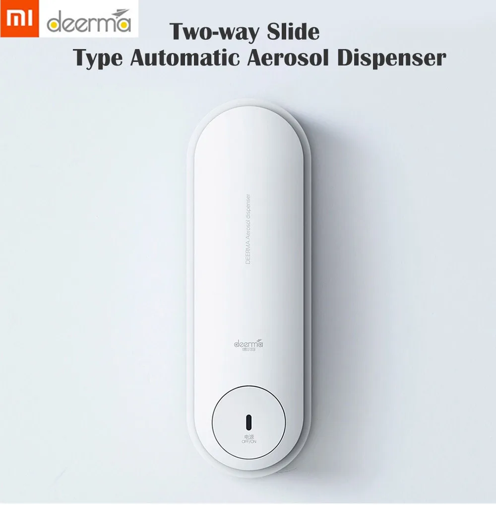 

Xiaomi Deerma Two-way Slide Type Automatic Aerosol Dispenser Vertical Spray Lasting Fregrant Remove Odor Home Air Purifier New