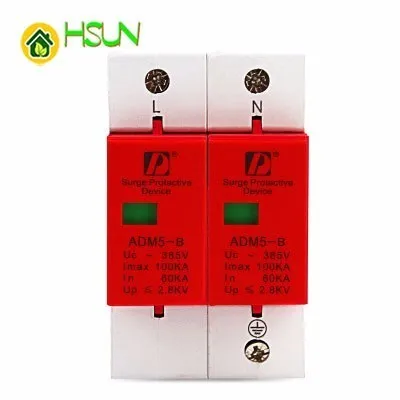 

STYHOMSUN ADM5-100KA-2P Lightning Protection Organ Surge Protector Organ Signal Communication Signal Lightning Protection