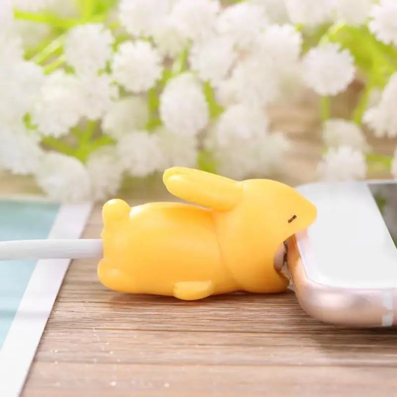 

Cable Protector Cartoon Animal Shape Bite PVC Data Line Protective Sleeve