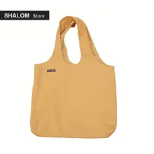 Рекомендуется простая Большая вместительная холщовая женская сумка женская белая сумка для покупок Повседневная сумка ручные сумки