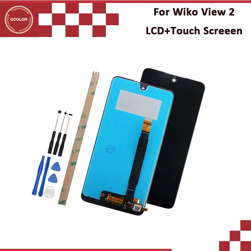 Ocolor для Wiko View 2 ЖК-дисплей и сенсорный экран 6 0 ''Новинка Протестировано