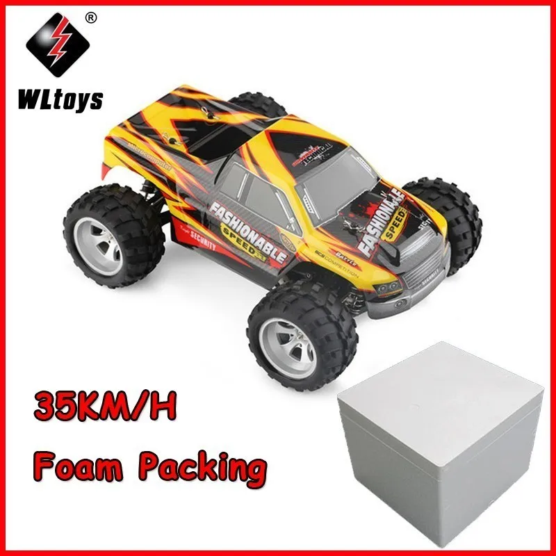 WLtoys 70KM/H RC Car A979-B 2.4GHz 1/18 Scale Full Proportional 4WD High Speed Brushed Motor Electric RTR Remote Control Car