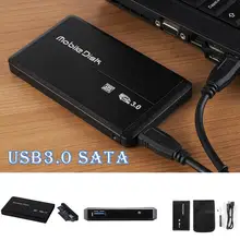 Быстро Скорость USB3.0 SATA SSD sata ящики 2," SSD жесткий диск алюминий Внешний корпус для жесткого диска жесткий диск для ноутбука для жесткого диска для Windows/Mac os