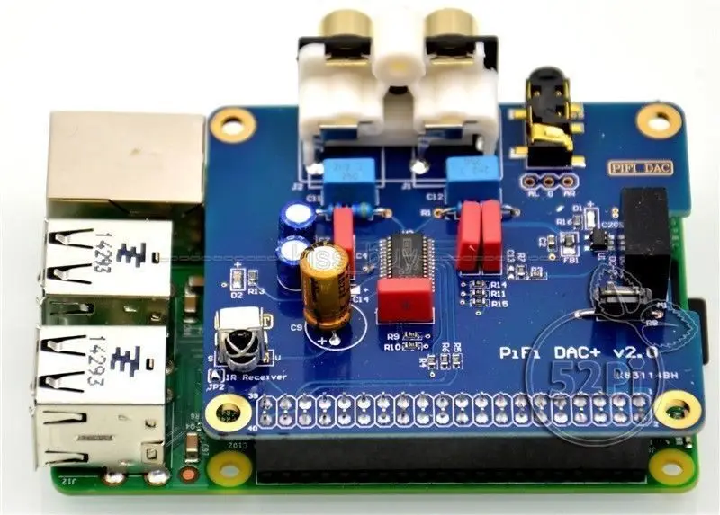 DYKB PCM5122 Raspberry pi B+ 2/3B HIFI DAC+ звуковая карта цифровой аудио модуль ies интерфейс специальный Volumio музыка PIR 2B 3