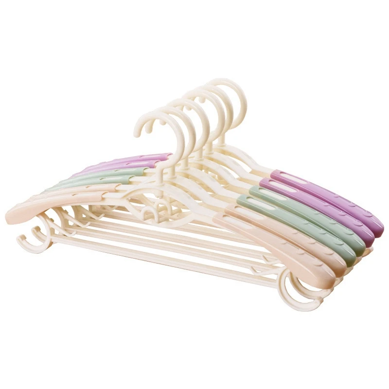 

Multi-Function Retractable Hanger Home Non-Marking Wide Shoulder Non-Slip Hanger Drying Rack Adult Baby