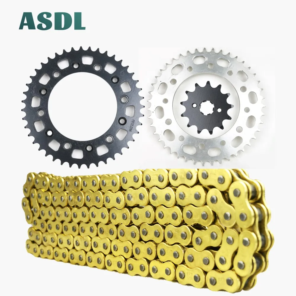 

520 13T 43T Motorcycle Drive Chain and Front Rear Sprocket Set For HONDA CRF150 F CRF 150 2006 2007 2008 2009 2010 2011 - 2018