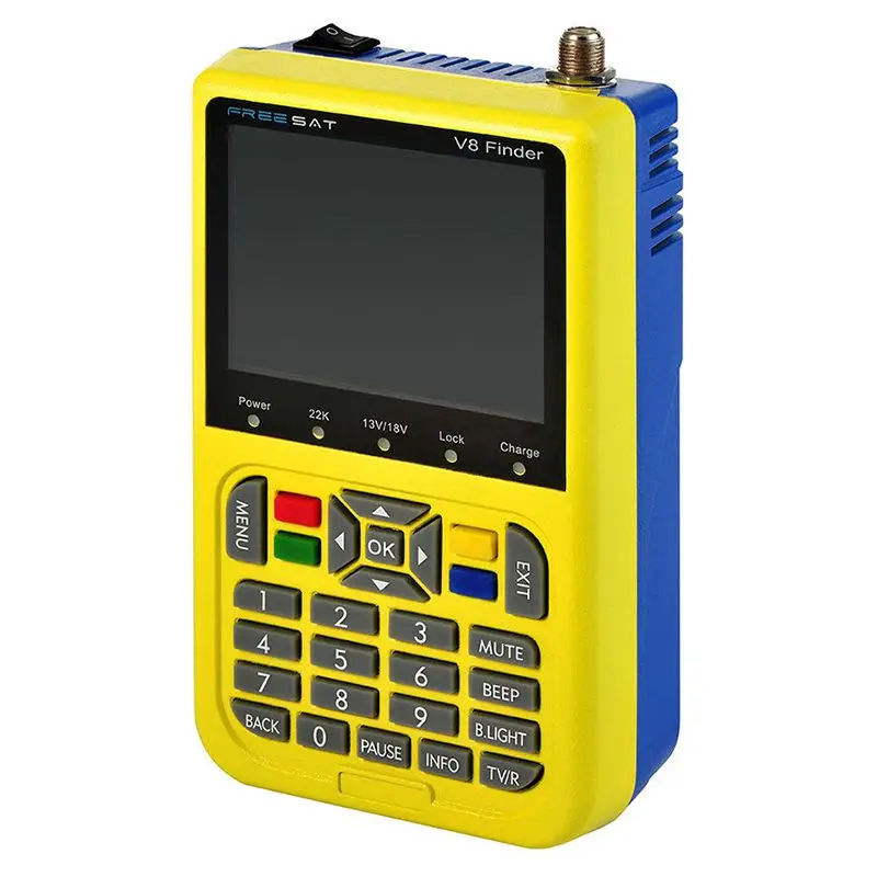 

Freesat V8 3.5inch LCD sat Finder HD DVB-S2 Satellite Finder