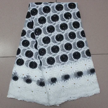 

Latest African Lace 2019 High Quality Peach African Fabric Lace For Nigerian Dresses New Design White French Beaded Lace Fabric