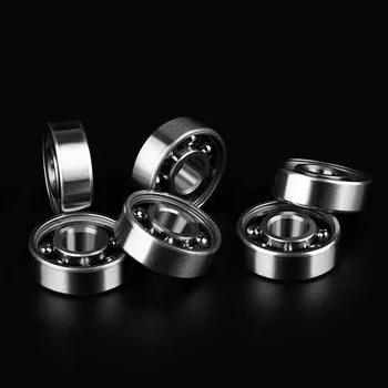 

Durable Ceramic Center Bearing Ball Bearings 10Pcs 8X22X7 mm 608 Hybrid Fidget Hand Spinner Toy Bearing Steel High Speed