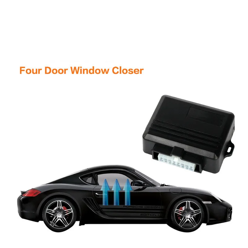 Car Alarm Systems Universal Car Power Window Roll Up Closer For 4