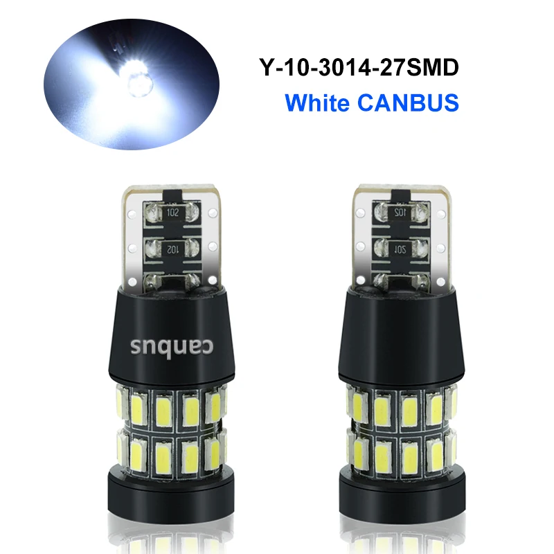 2x светодиодный Canbus T10 W5W 3014 30SMD автомобильная светодиодная лампа свет лампы для Ford