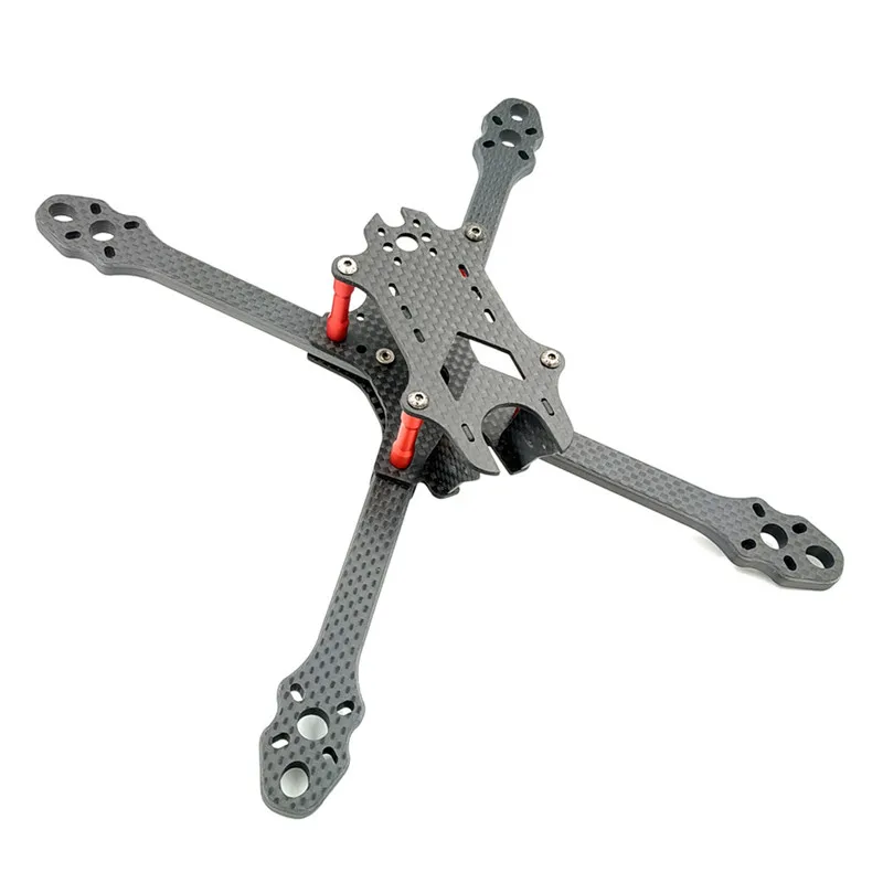Новое поступление AlfaRC Raptor 218 мм 6 Arm Carbon Fiber 5 дюймов растягивающийся X набор рамок