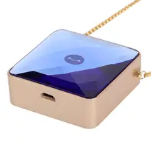 Ионизатор usb зарядка портативный мини кристалл ожерелье отрицательных ионов очиститель воздуха США вилка 100-240 В Ozonizador