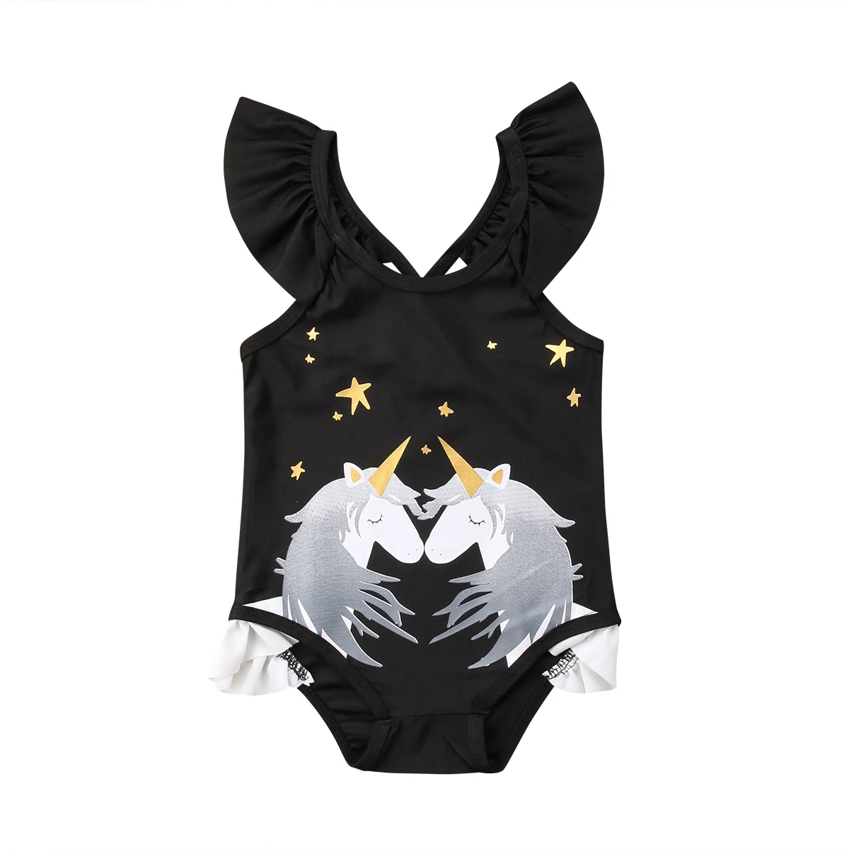 

2-7Y Toddler Kids Baby Girl Unicorn Swimwear Beachwear Bathing Suit Swimsuit