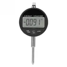 0-25mm Digital Dial Indicator Large Screen Digital Probe Indicator Gauge for Machining Measurement Probe Head dial indicator inner diameter gauge measuring rod probe no indicator accessories