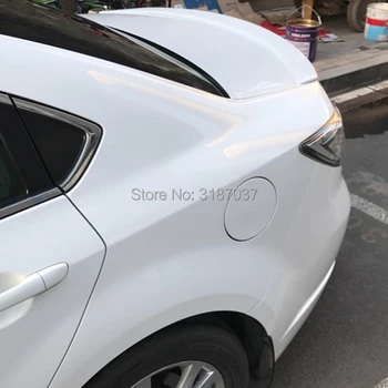 

For Mazda 6 Spoiler 2009-2014 ABS Plastic Unpainted Color Rear Spoiler Wing Trunk Lid Cover Car Styling