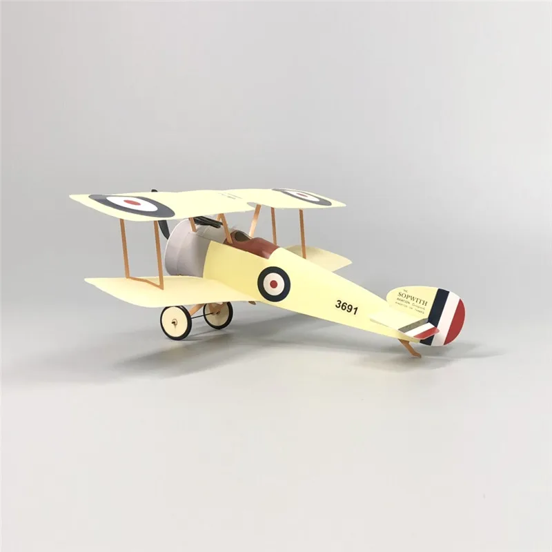 Минимальный RC поколение S. E.5A 360 мм 380 размах крыльев пены весы биплан зум