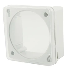 Промо-акция! CN101A модель Пылезащитная крышка таймера, белый, прямоугольный, пластиковый корпус таймера