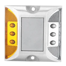 Литье Алюминиевый Дорожный шпилька на открытом воздухе солнечные лампы для тропинка дорога прочный Горячая