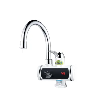 

3000W 220V LED Display Electric Tankless Water Heater Hot Cold Water Faucet Heater Instant Heating Tap Water Heater for Kitchen