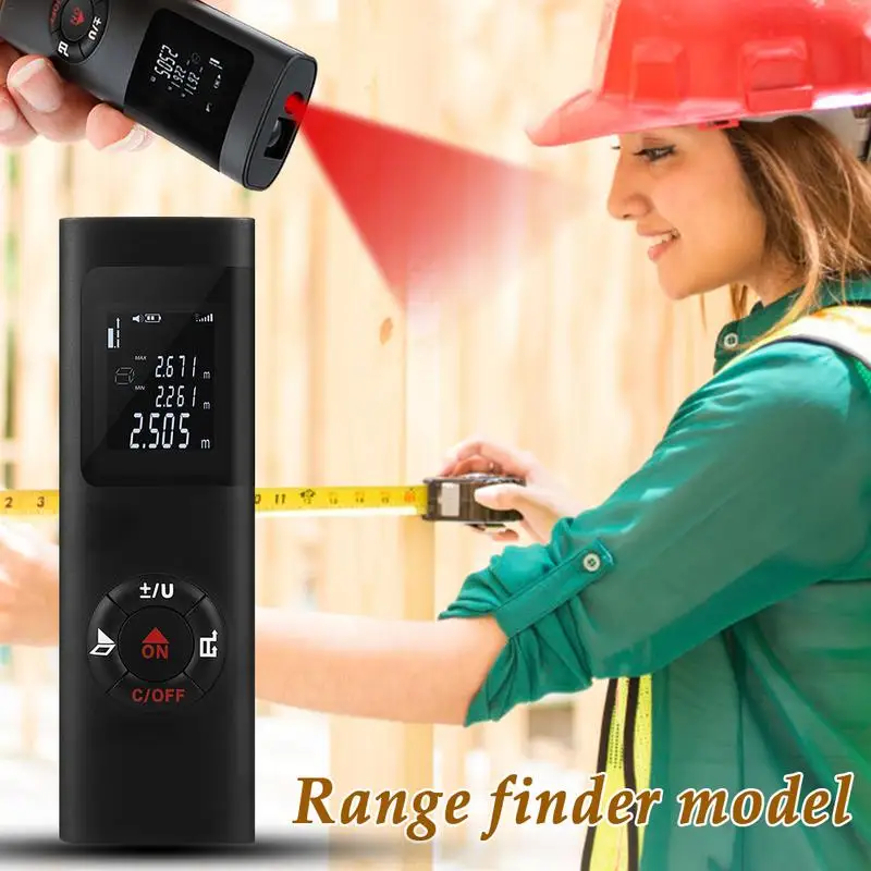 40M Range Finder laser meter Ultra-Mini USB Charging Pocket Laser Rangefinder High-Accuracy laser Distance Meter Test Tools 40M Range Finder laser meter Ultra-Mini USB Charging Pocket Laser Rangefinder High-Accuracy laser Distance Meter Test Tools