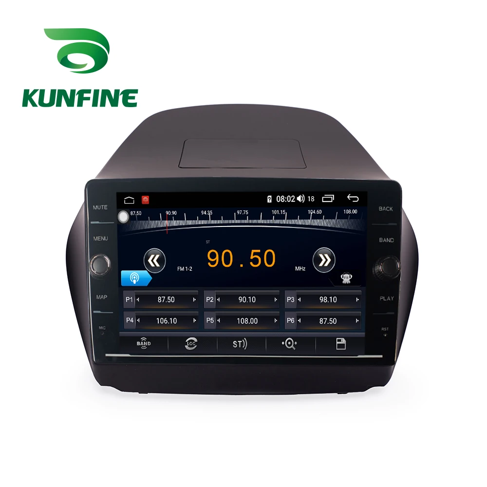 Cheap Octa Core ROM 64GB Android 8.1 Car DVD GPS Navigation Player Deckless Car Stereo for Hyundai IX35 2010 2011 2012 2013 2014 4