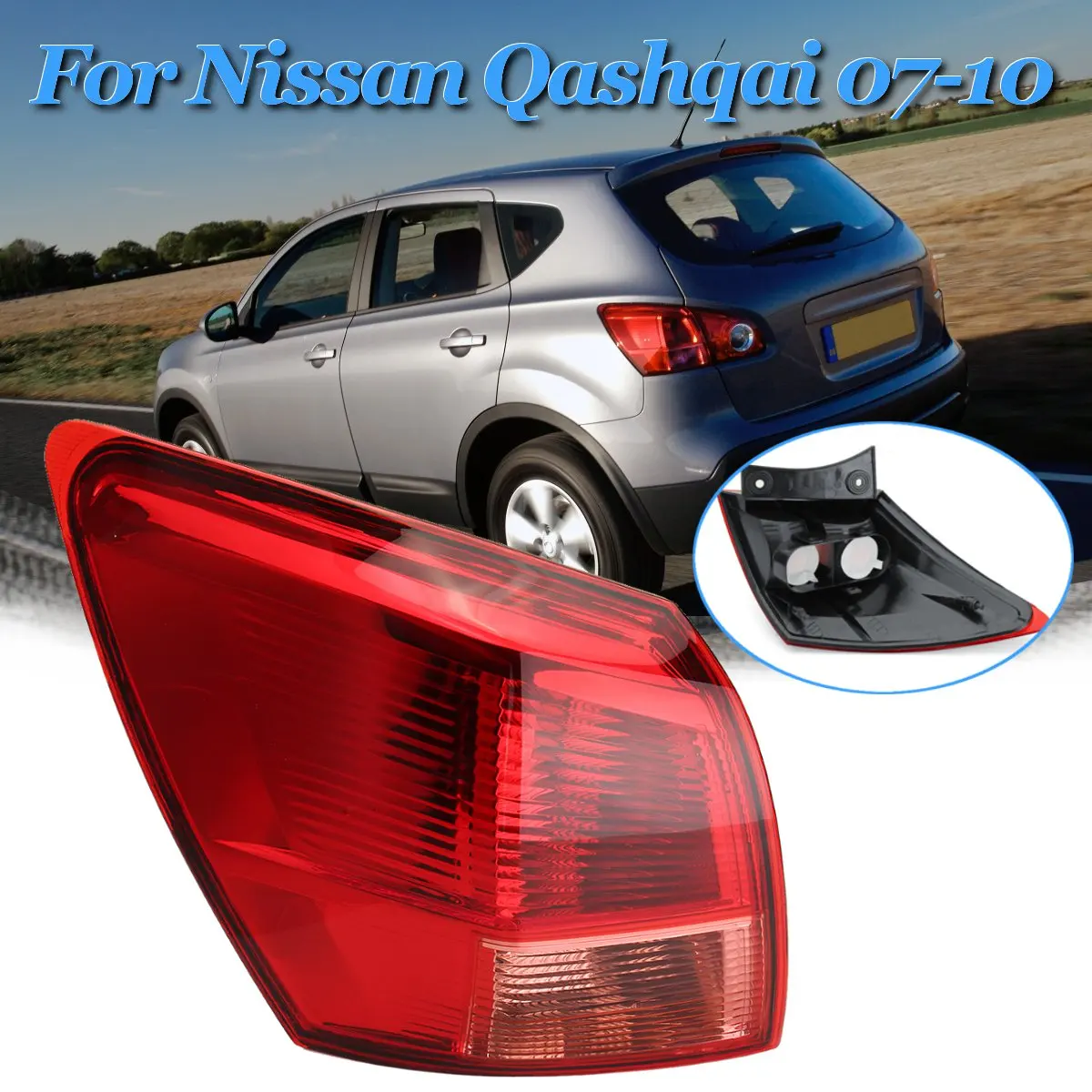 Высокое качество тормозной задний фонарь лампа для Nissan Qashqai 2007 2008 2009 2010 торможение свет лампы Корпус без жгута