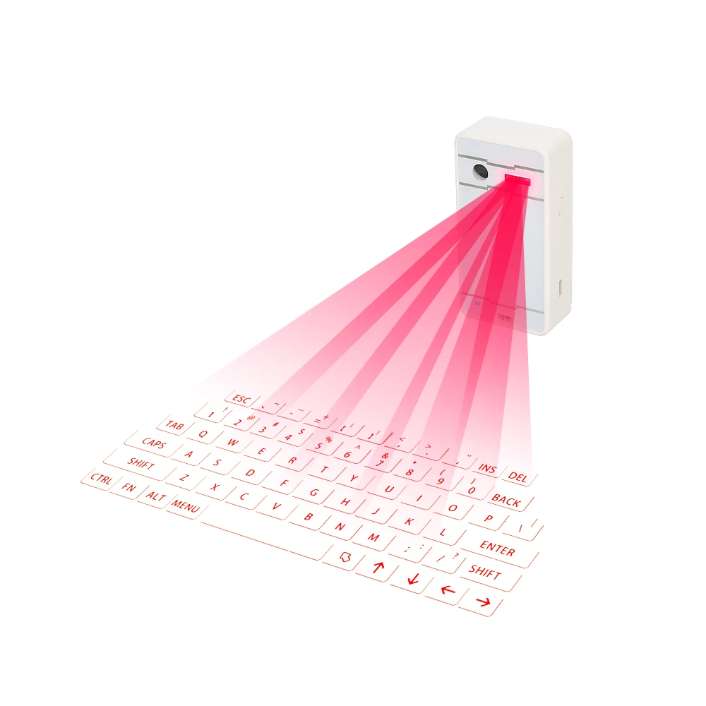 

Mini Laser Projection Keyboard BT Wireless Virtual Projection Keyboard for iOS Android Tablet PC Smart Phone PC Notebook