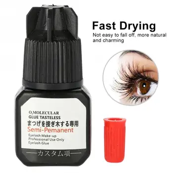 

7ml Eyelash Extension Glue Eye Lash Grafting Glue Practice Extension Adhesive Fast Drying Makeup False Eyelashes Extension Tool